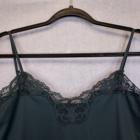 Ricki's Y2K Lace Trim Babydoll Camisole Tank Top XXL Stretch Fairy Dainty Preppy - Picture 5 of 13